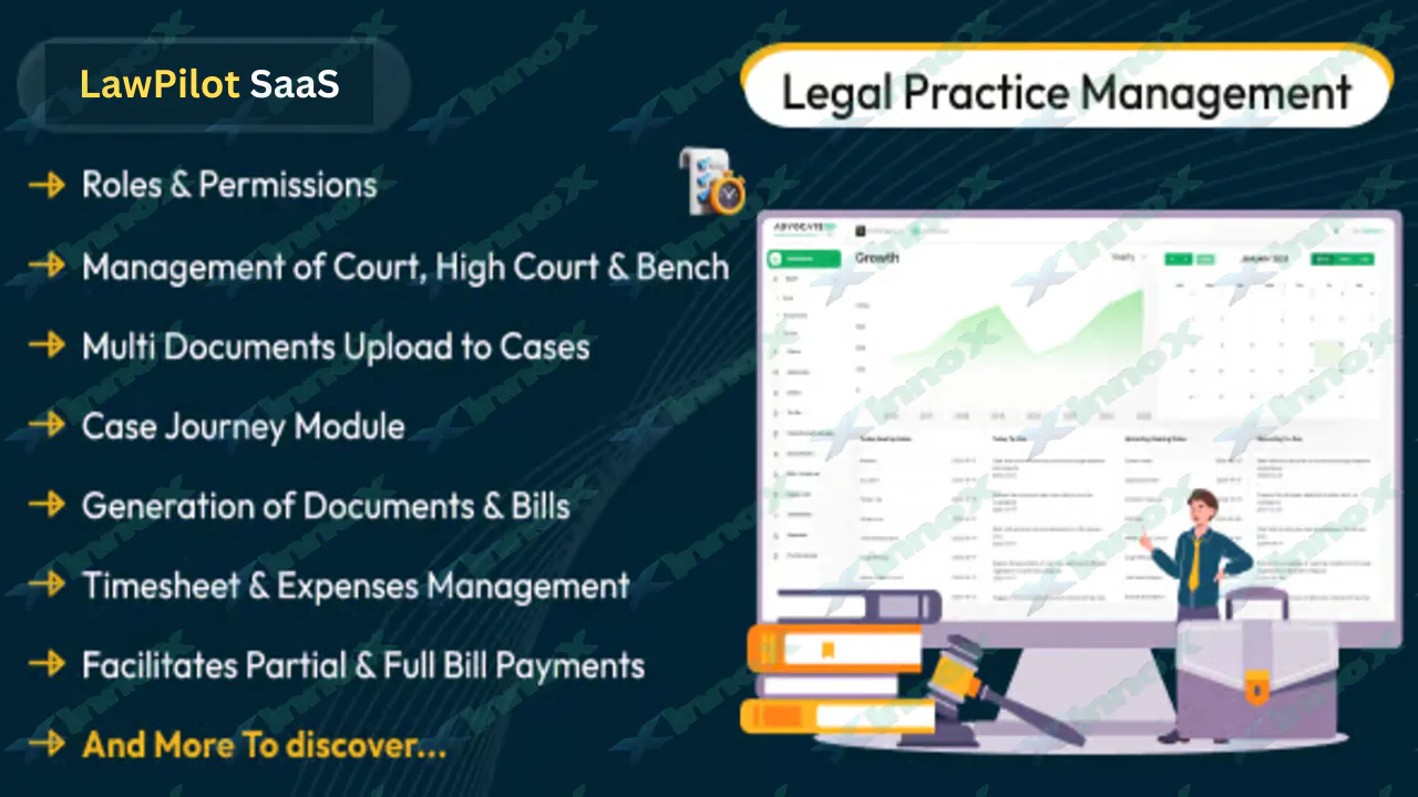 LawPilot SaaS - Legal Practice Management. Manage Cases. Move Faster.