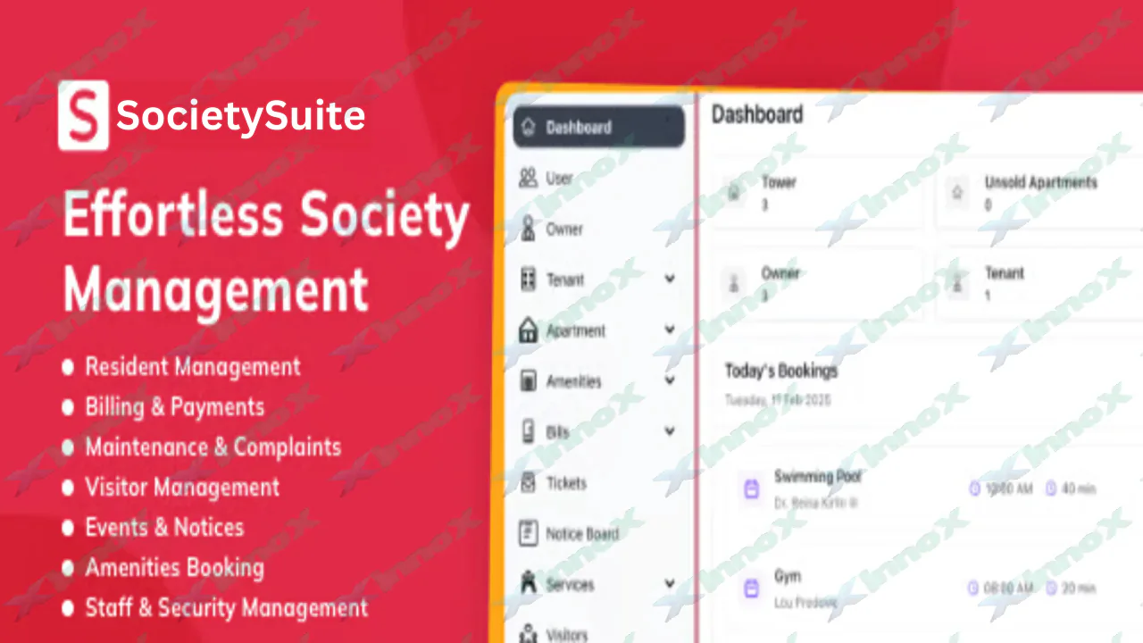 SocietySuite - Billing, Maintenance & Resident Services — All-in-One