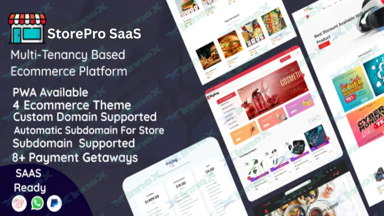 StorePro SaaS - Secure. Scalable. SaaS ecommerce.