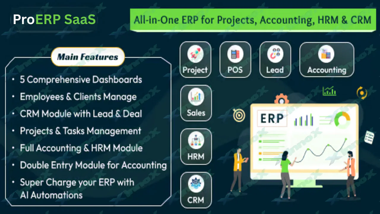 ProERP SaaS — Professional ERP for every industry.
