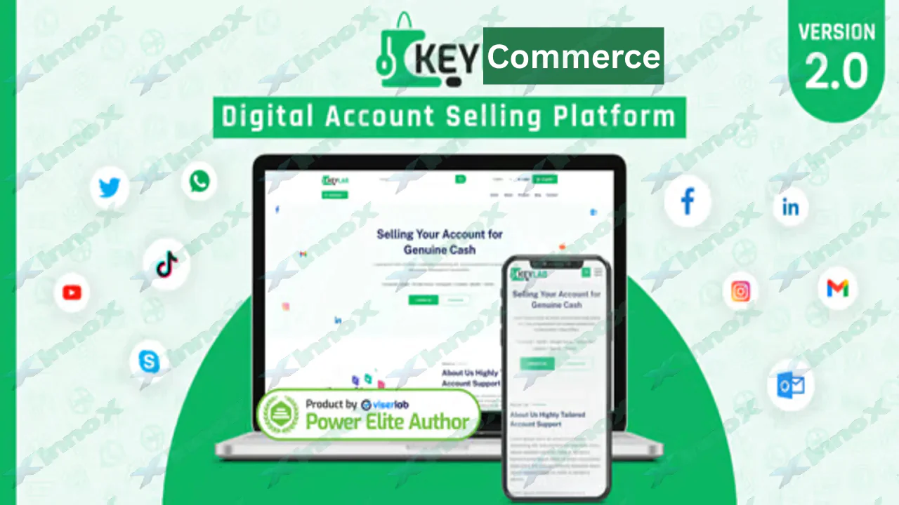 KeyCommerce — Your Marketplace for Digital Accounts